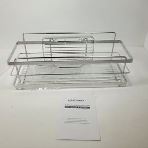 Kincmax Silver Bathroom, Soap Shelf